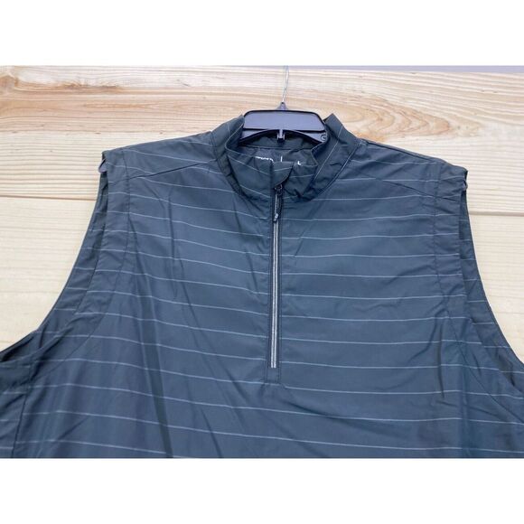 Antigua Vest Mens Large Gray Windbreaker Jacket Pullover Golf Tatum Ranch - Picture 3 of 15